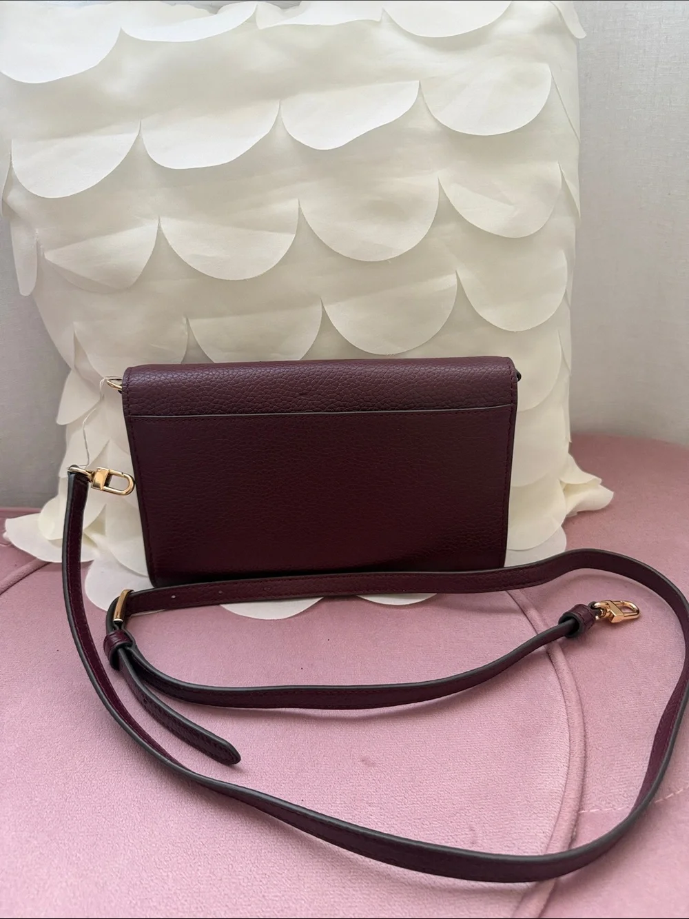 Tory Burch pebbled leather